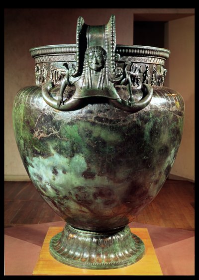 Krater, aus dem Grab einer Prinzessin von Vix von Greek